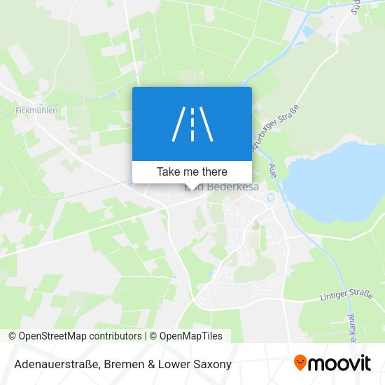 Adenauerstraße map