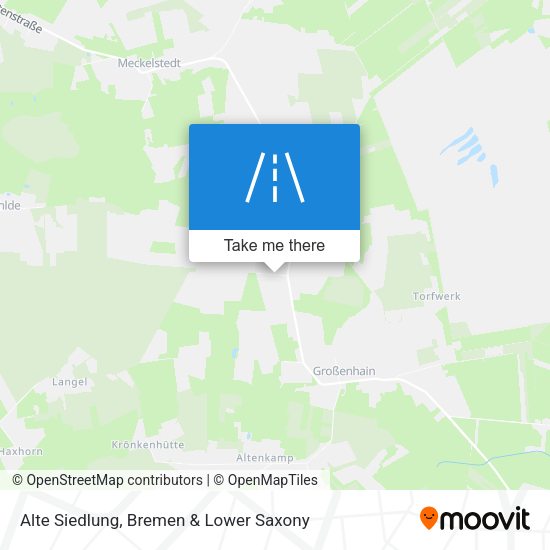 Alte Siedlung map