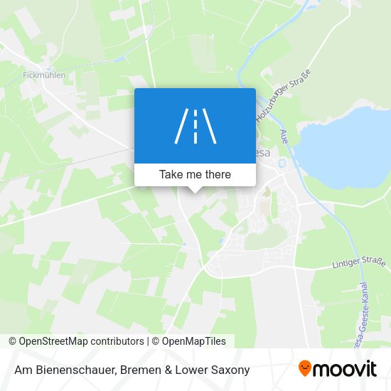 Am Bienenschauer map