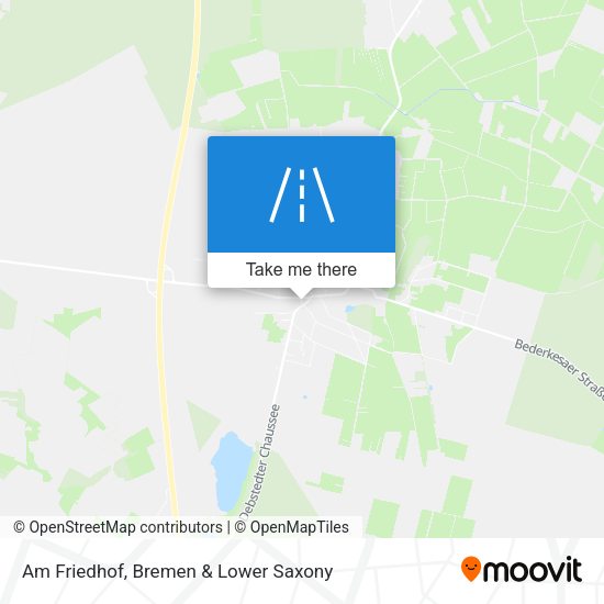 Am Friedhof map