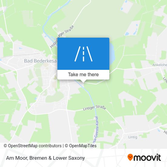Am Moor map