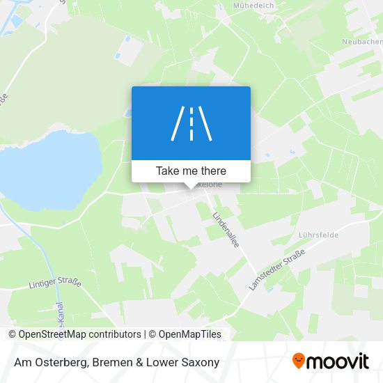 Am Osterberg map