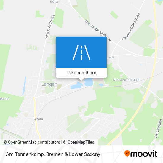 Am Tannenkamp map