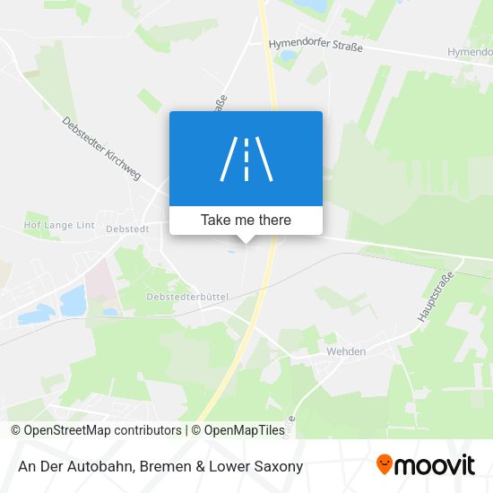 An Der Autobahn map