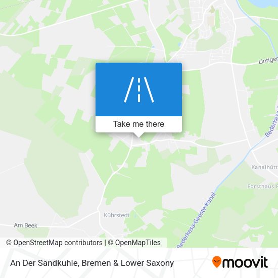 An Der Sandkuhle map