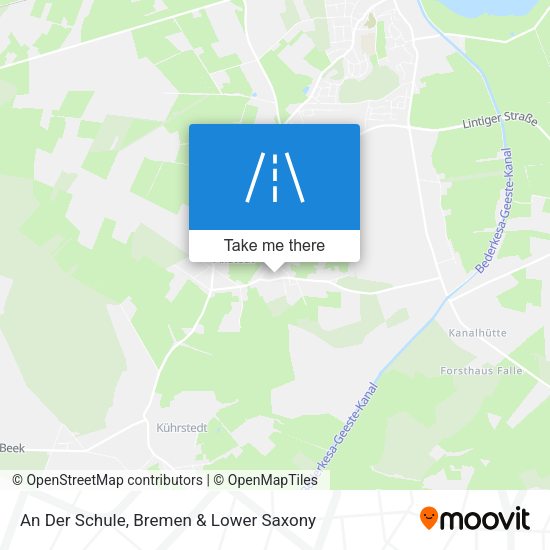 An Der Schule map