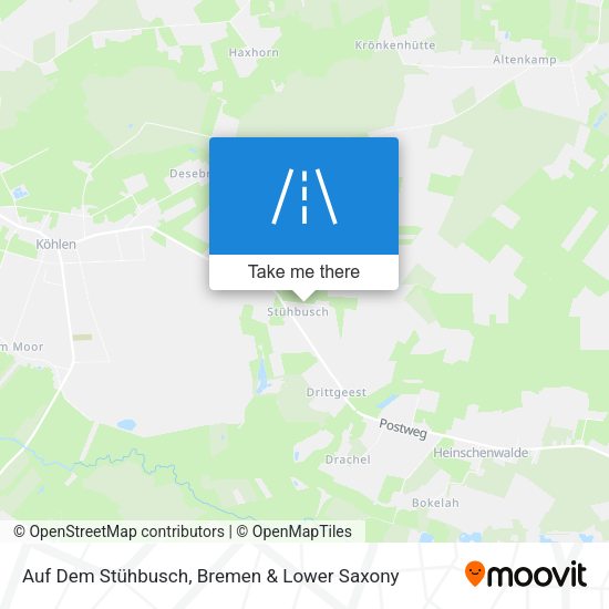 Auf Dem Stühbusch map