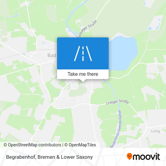 Begrabenhof map