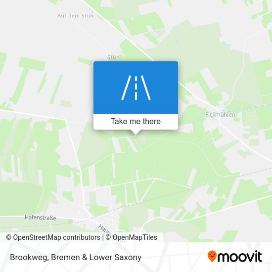 Brookweg map
