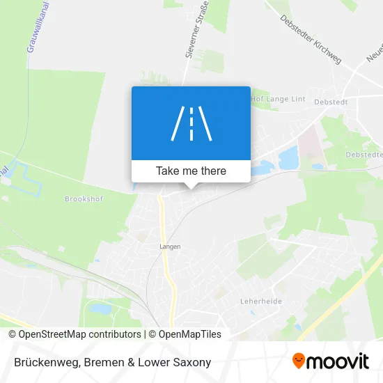 Карта Brückenweg