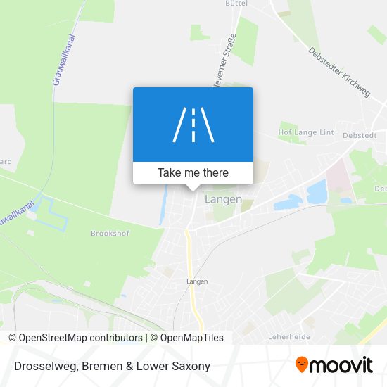 Drosselweg map