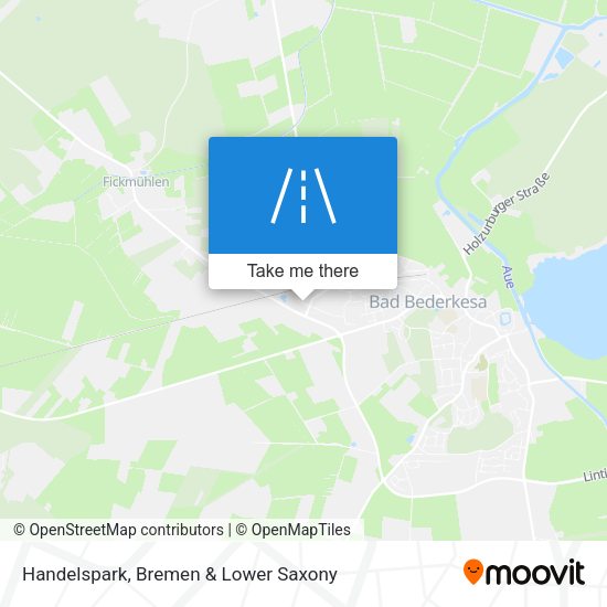 Handelspark map