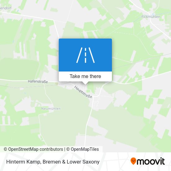 Hinterm Kamp map