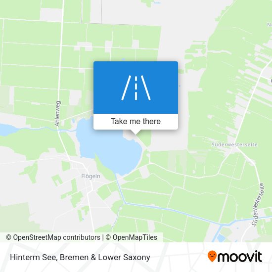Hinterm See map