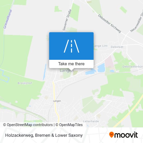 Holzackerweg map