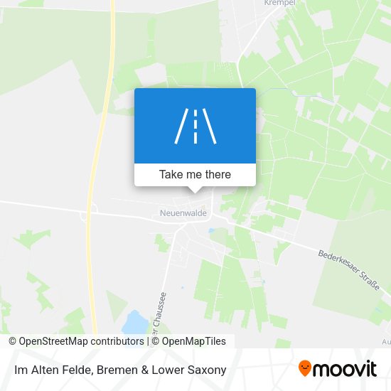 Im Alten Felde map
