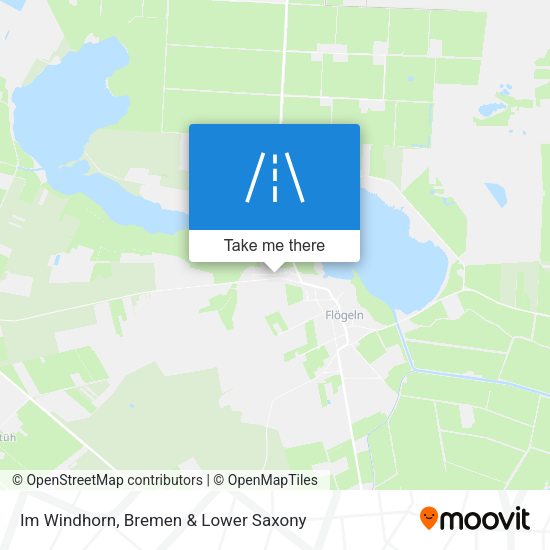 Im Windhorn map