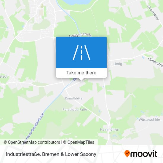 Industriestraße map