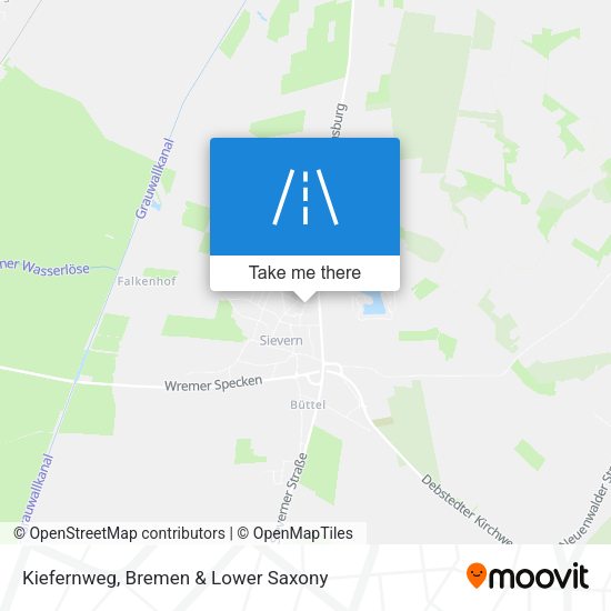 Kiefernweg map