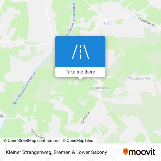 Kleiner Strangenweg map