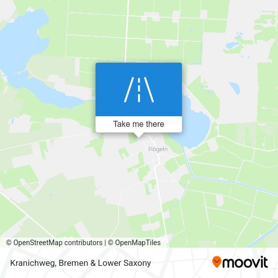 Kranichweg map