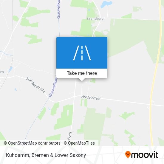 Kuhdamm map