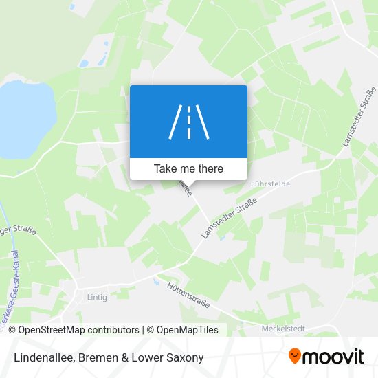 Lindenallee map