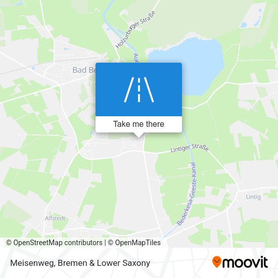Meisenweg map