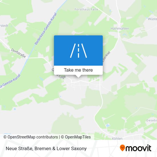 Neue Straße map