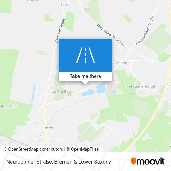 Neuruppiner Straße map