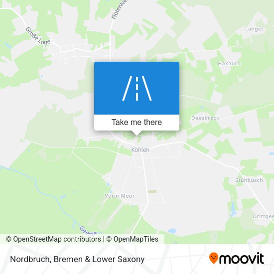 Nordbruch map