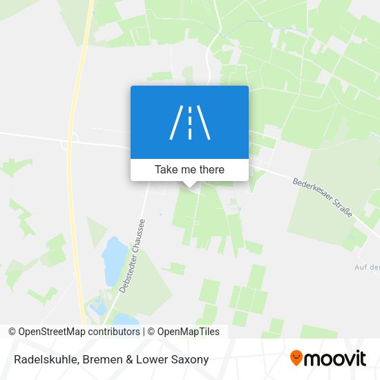 Radelskuhle map