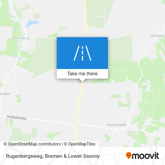 Rugenbergsweg map