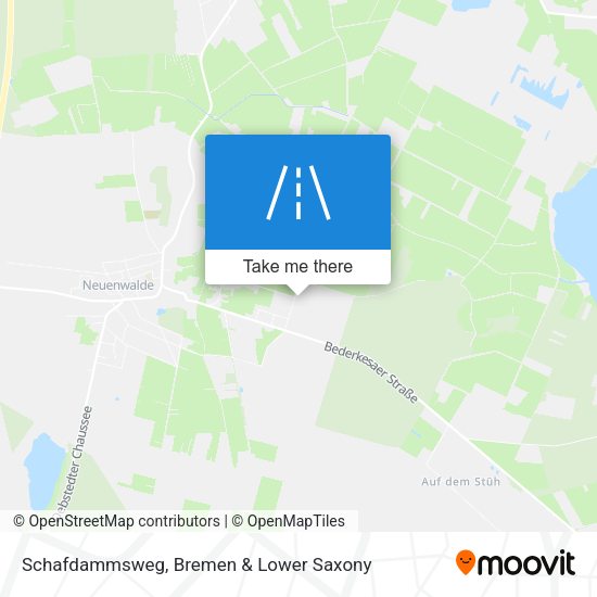 Schafdammsweg map