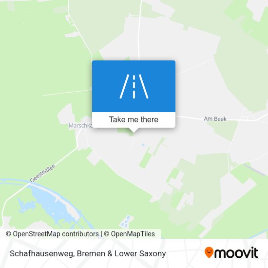 Schafhausenweg map