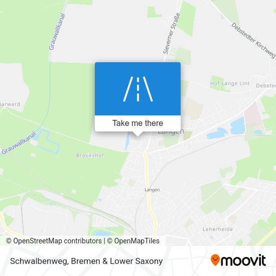Schwalbenweg map