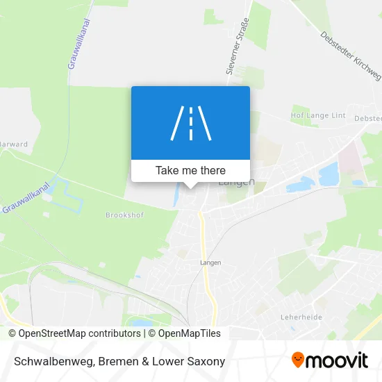 Карта Schwalbenweg