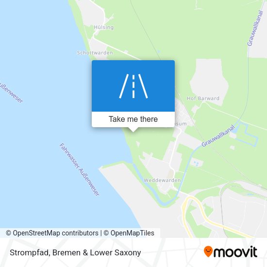Strompfad map