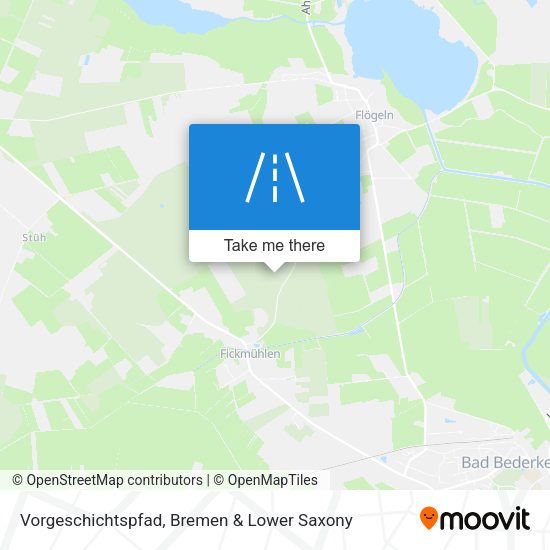 Vorgeschichtspfad map
