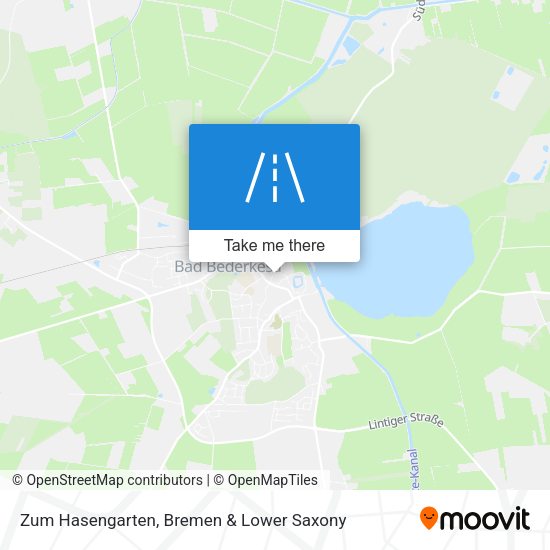 Zum Hasengarten map