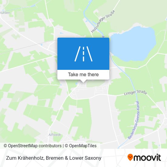 Zum Krähenholz map