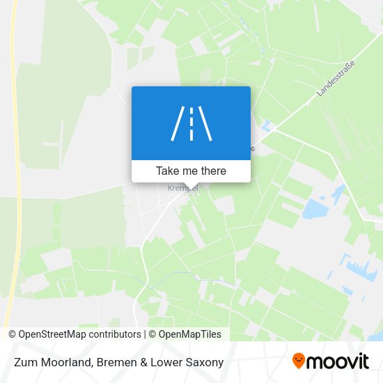 Zum Moorland map