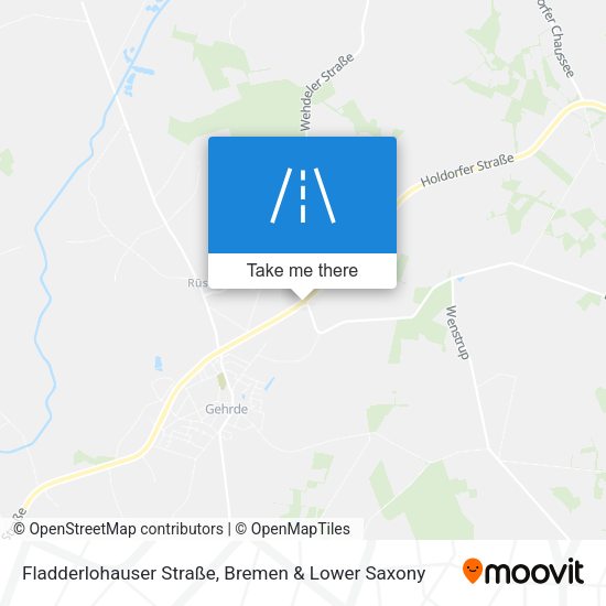 Fladderlohauser Straße map