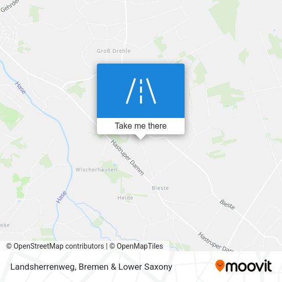 Landsherrenweg map