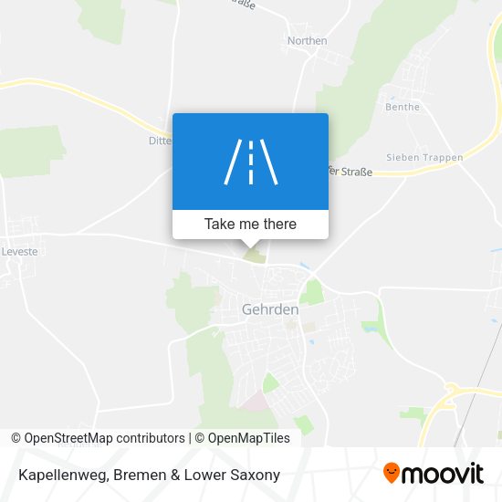 Kapellenweg map