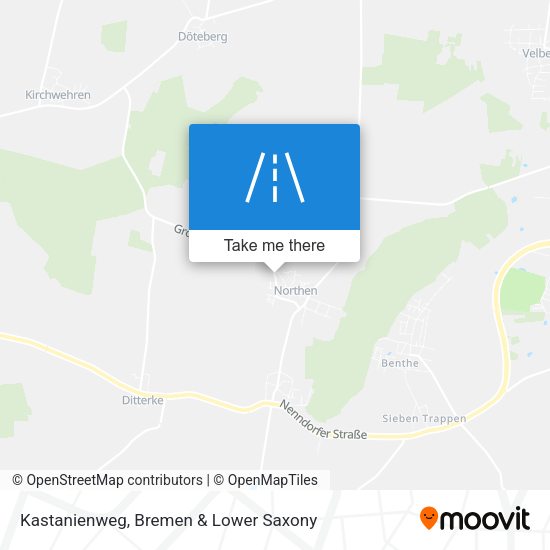Kastanienweg map