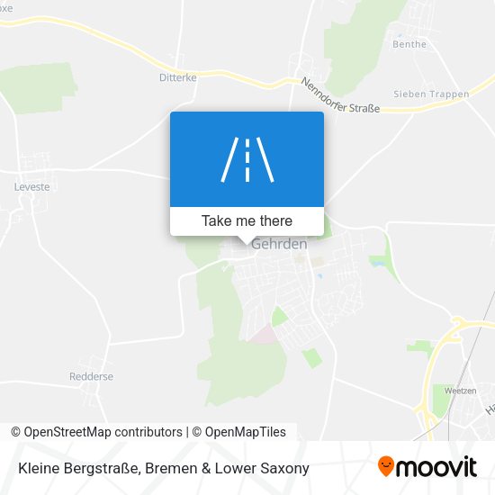 Kleine Bergstraße map