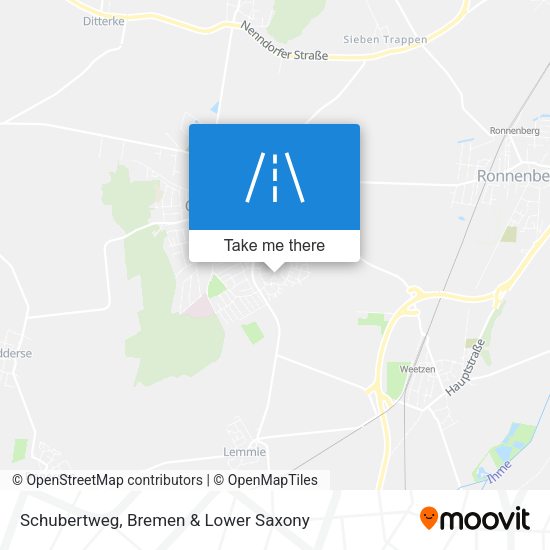 Schubertweg map