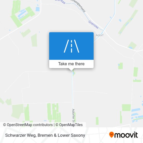Schwarzer Weg map