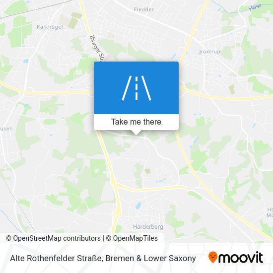 Alte Rothenfelder Straße map